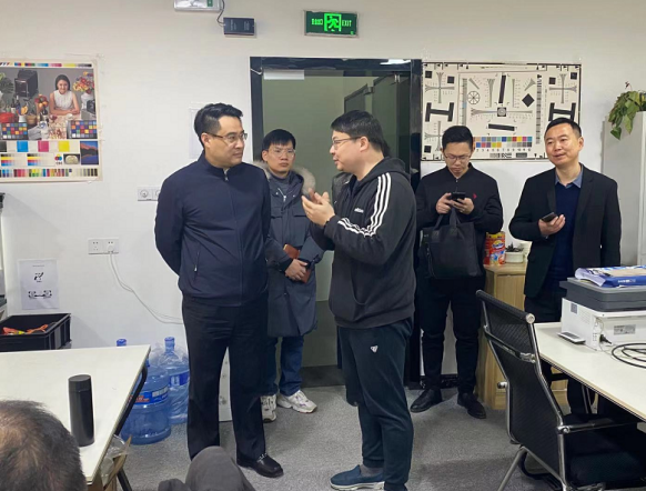 區委領導于我司視察并指導工作